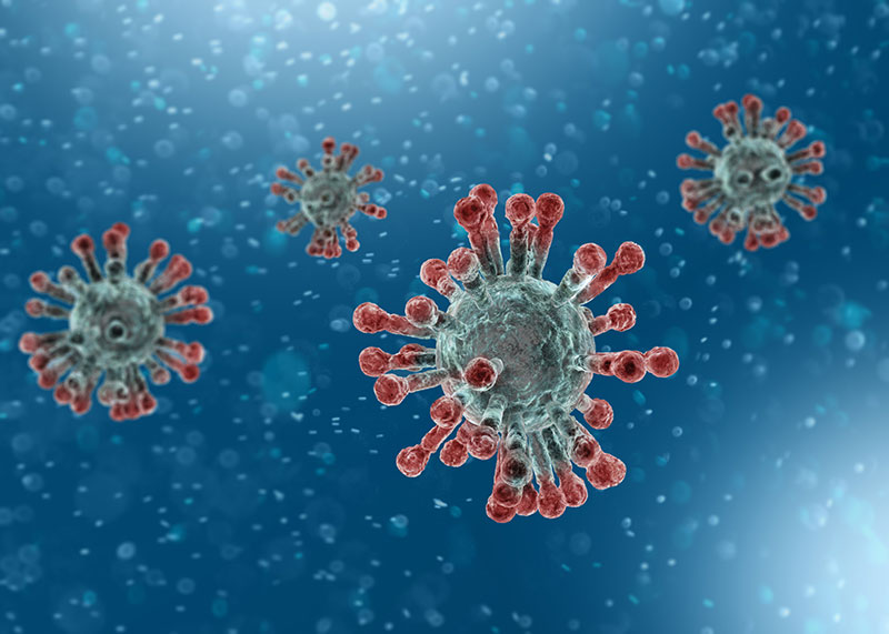 Depiction of a virus